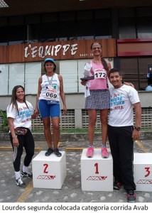 Atletismo-Lourdes-segundo-colocada-categoria-corrida-Avab